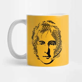 Mandalized John Lennon Mug